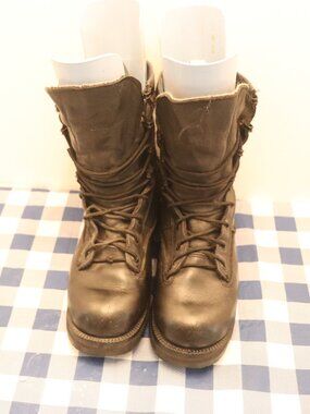 Belleville Boots I Believe they are Women's Combat Style Black Lace Up